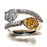 Ringe Dame Charade in Weißgold Diamante Sommer R318/04